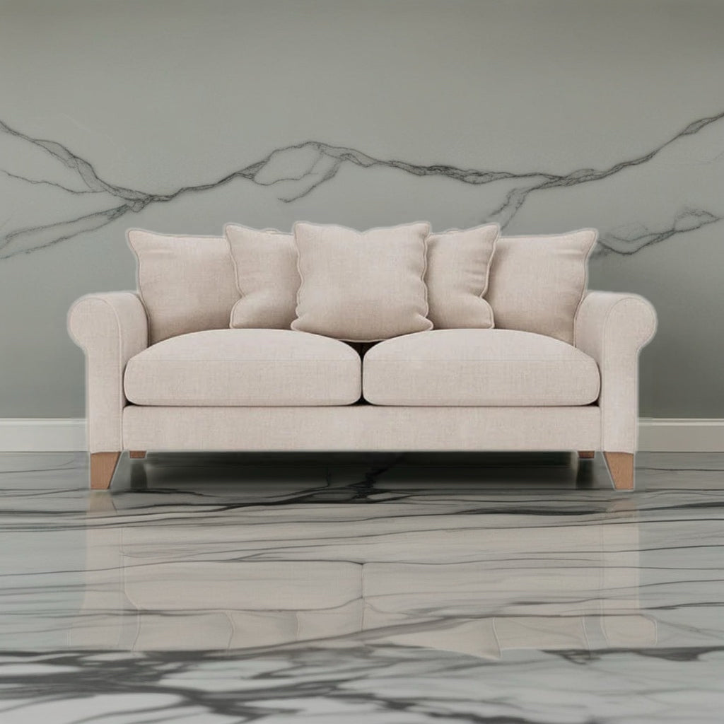 Diana 3 Seater Luxe Velvet Sofa