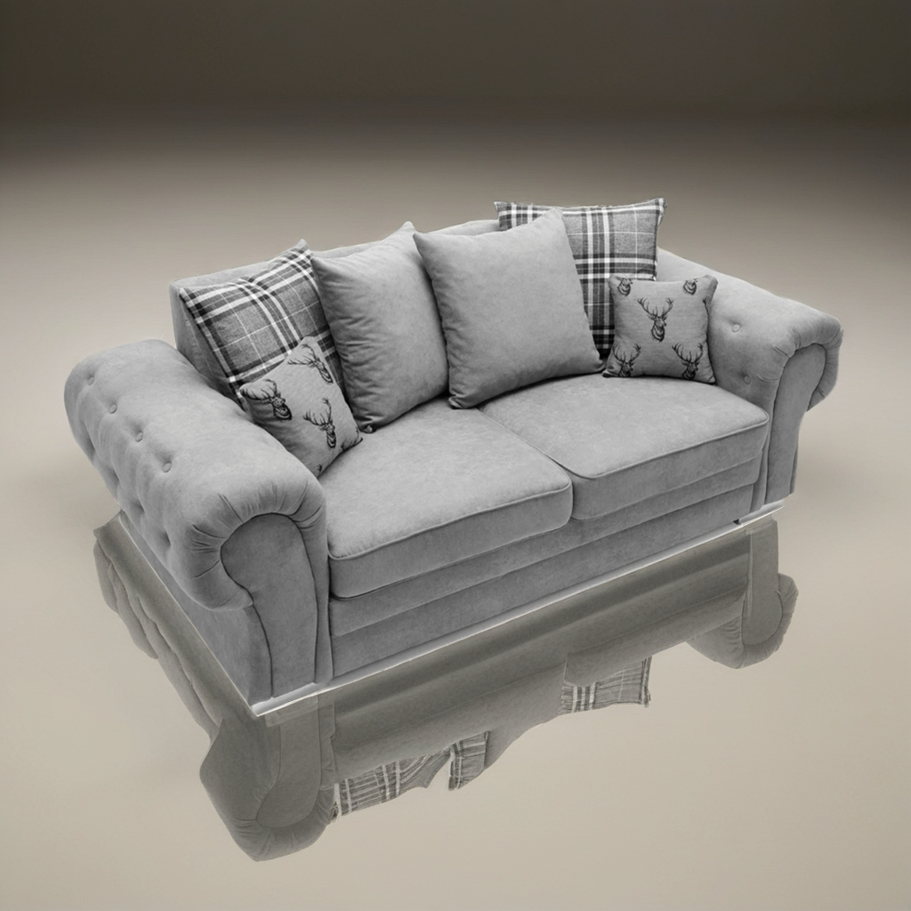 Verona 2 Seater Luxe Velvet Sofa