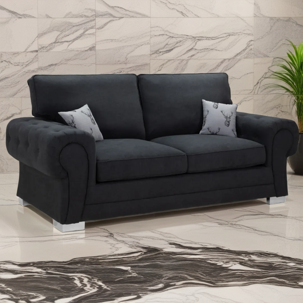 Verona 2 Seater Luxe Velvet Sofa