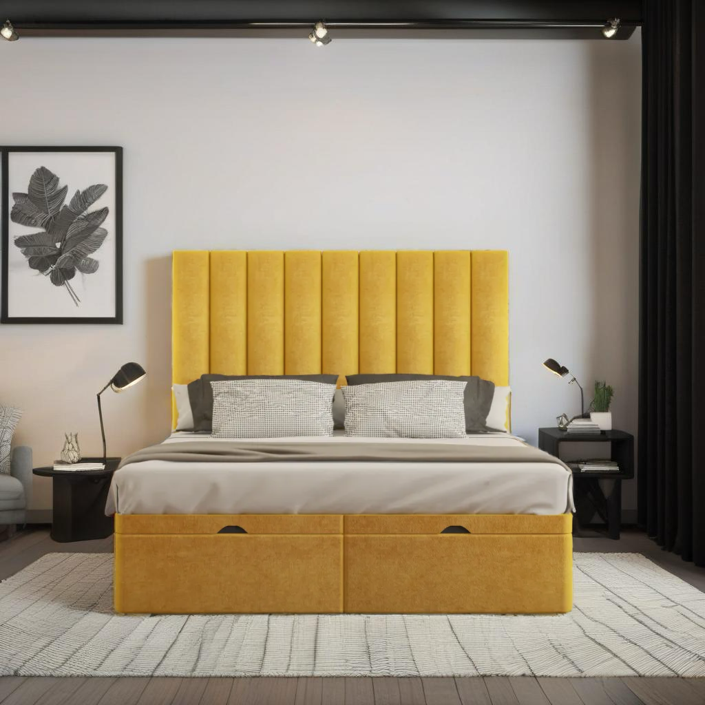 Luxor divan bed frame with ottoman storage option available