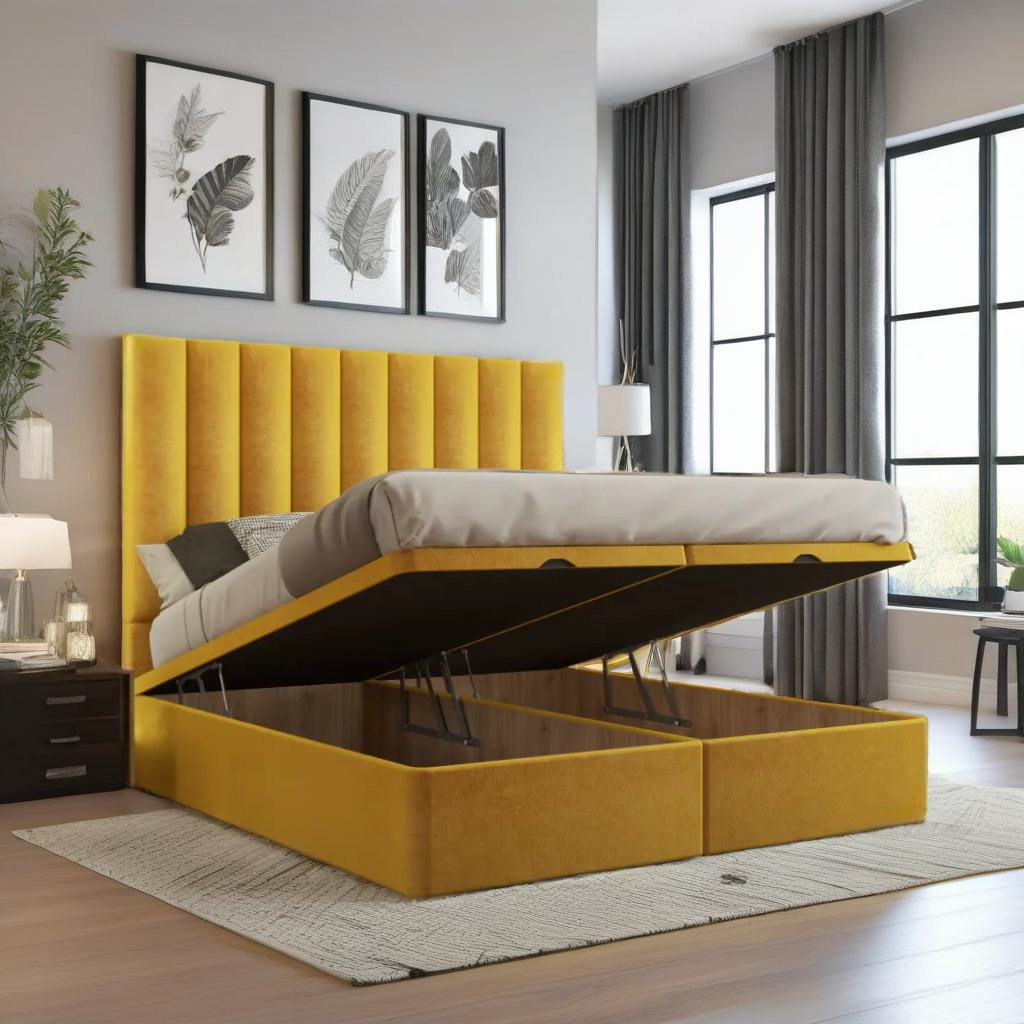 Luxor divan bed frame with ottoman storage option available