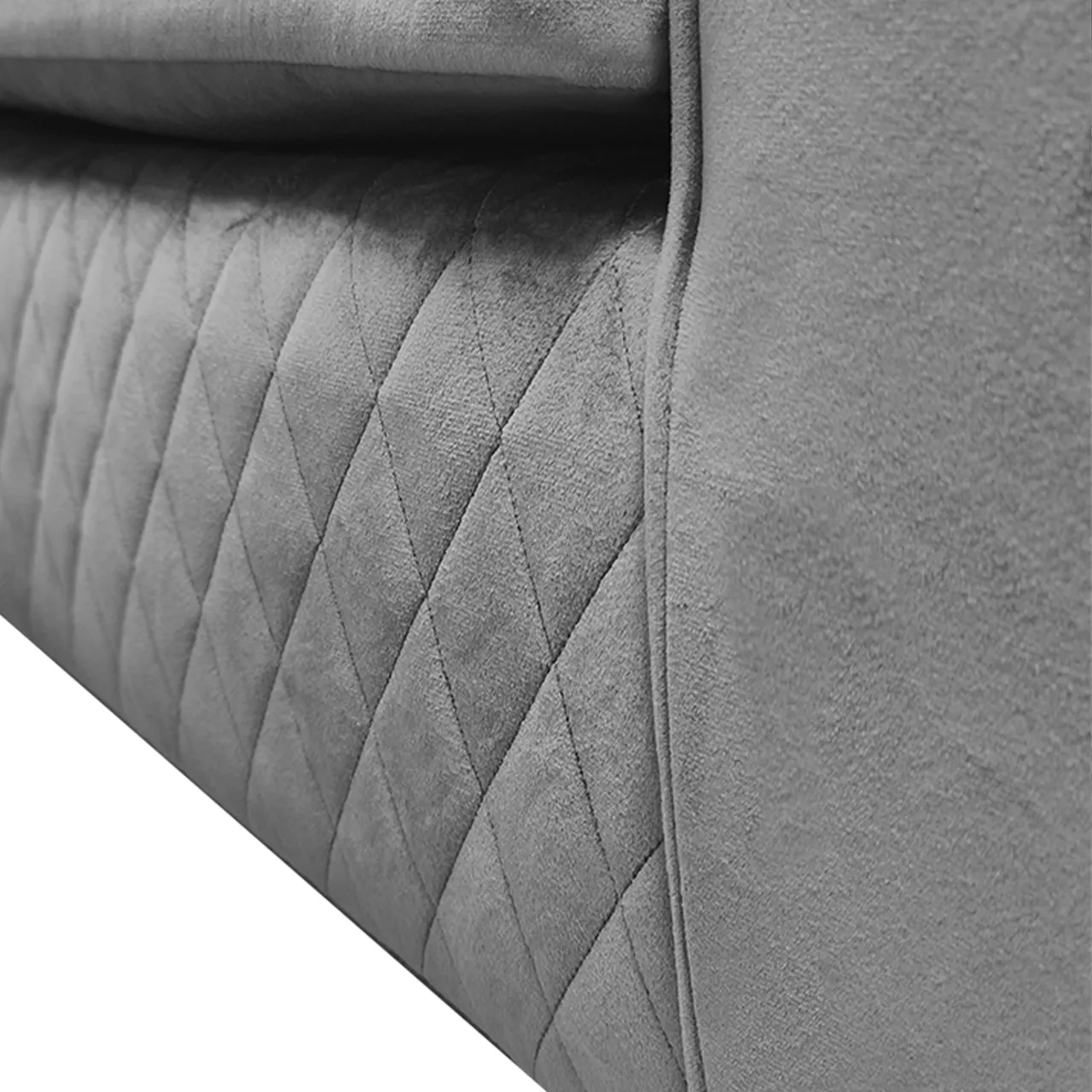Victoria Luxe Velvet Right side Corner L Shape Sofa