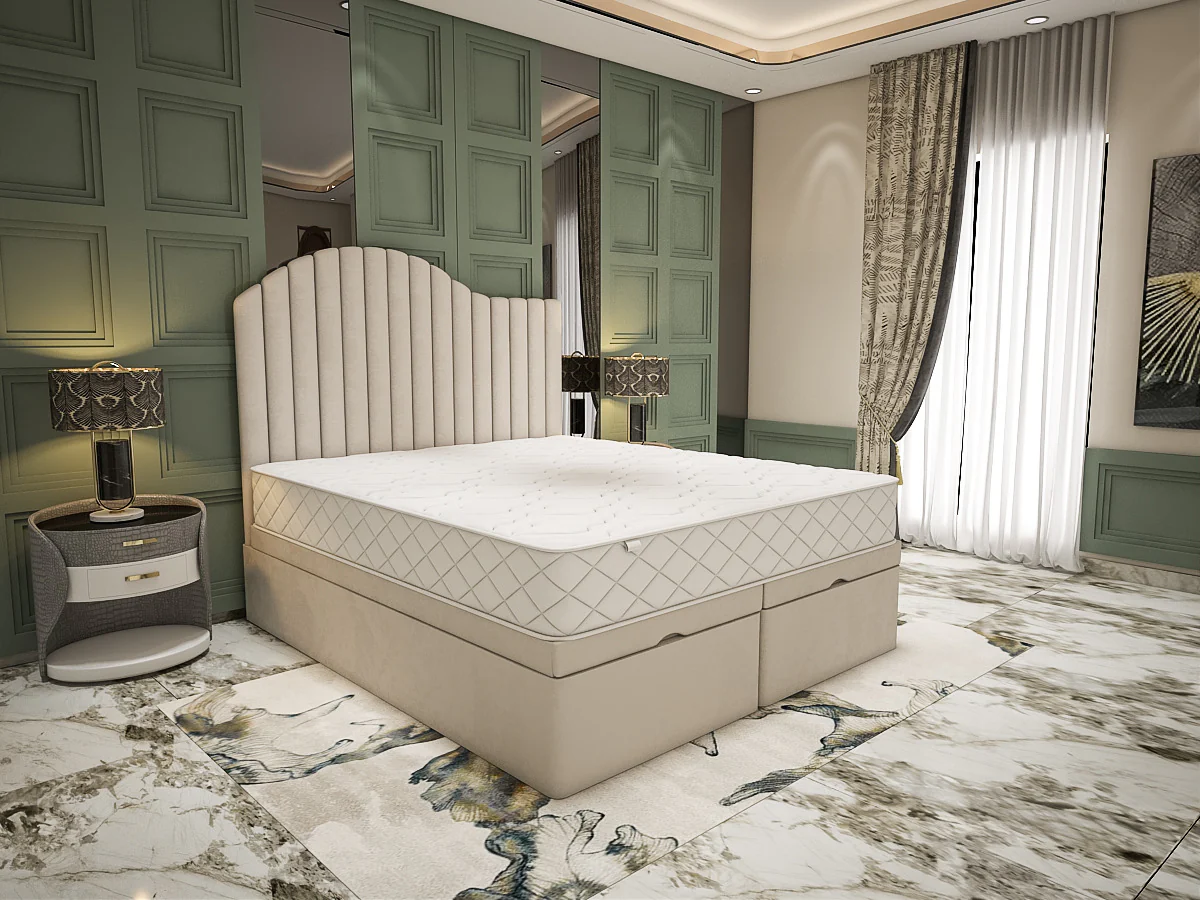 Verona divan bed frame with ottoman storage option available