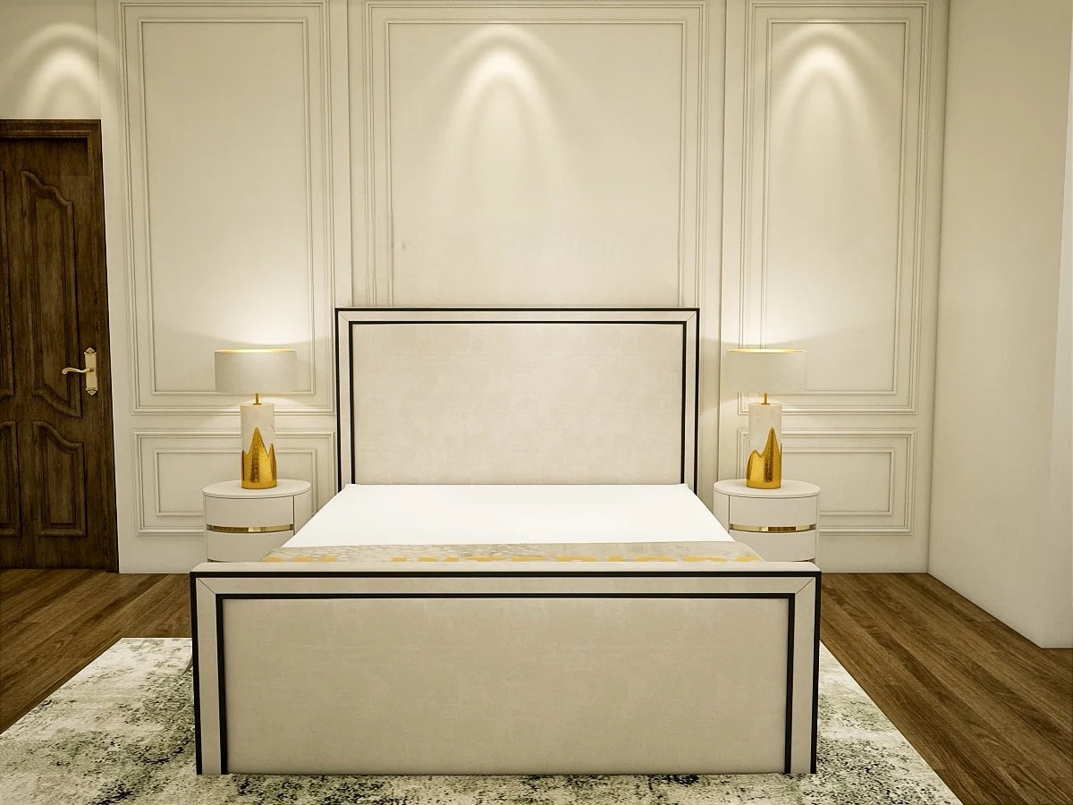 Bianca Luxe velvet Bed Frame with Storage option available